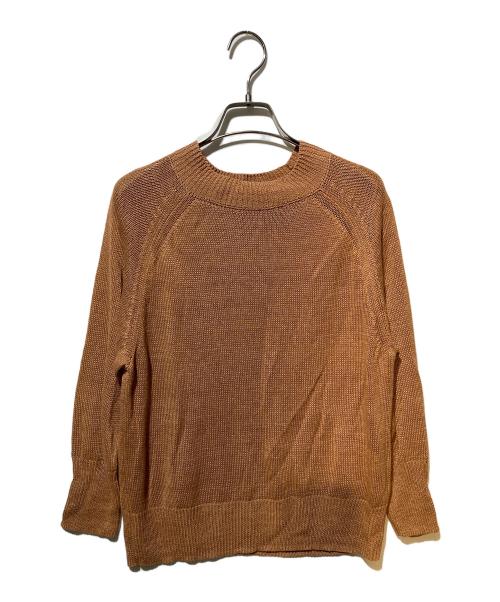 MARGARET HOWELL（マーガレットハウエル）MARGARET HOWELL (マーガレットハウエル) リネンニット ブラウン サイズ:2の古着・服飾アイテム