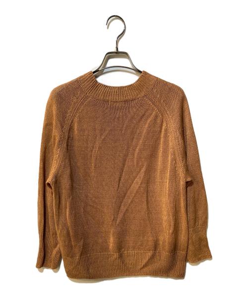 MARGARET HOWELL（マーガレットハウエル）MARGARET HOWELL (マーガレットハウエル) リネンニット ブラウン サイズ:2の古着・服飾アイテム