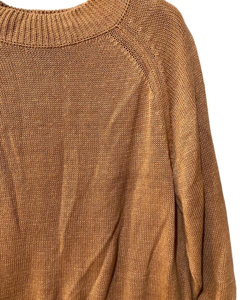 MARGARET HOWELL（マーガレットハウエル）MARGARET HOWELL (マーガレットハウエル) リネンニット ブラウン サイズ:2の古着・服飾アイテム