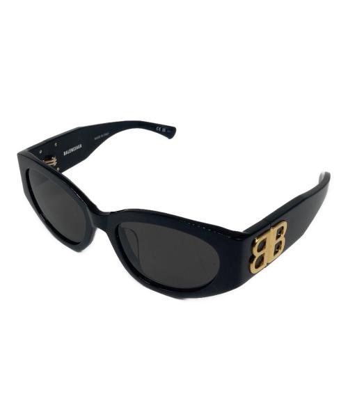 BALENCIAGA（バレンシアガ）BALENCIAGA (バレンシアガ) BOSSY ROUND サングラス ブラック サイズ:55□19-125の古着・服飾アイテム