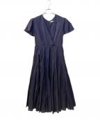MARIHAマリハ）の古着「マドモアゼルのドレス」｜ネイビー