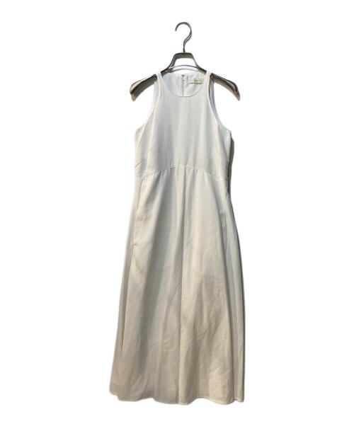 Louren（ローレン）Louren (ローレン) AMERICAN SLEEVE FLARE DRESS ホワイト サイズ:Sの古着・服飾アイテム