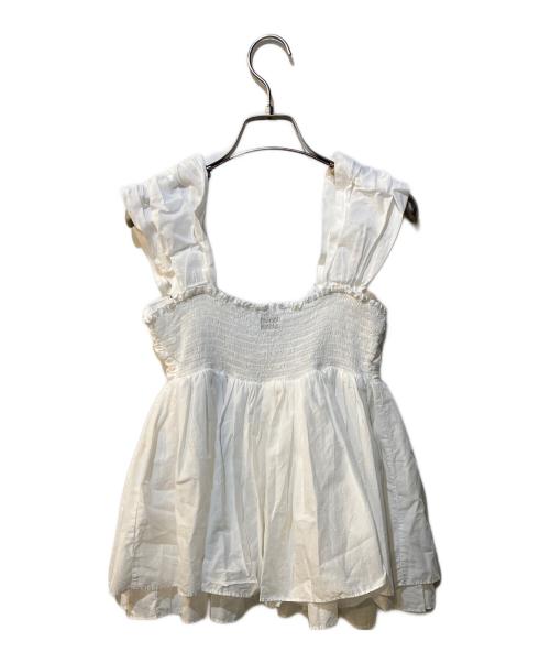 the Barnnet（ザ バーネット）the Barnnet (ザ バーネット) Magnolia Off-Shoulder Top ホワイト サイズ:Free 未使用品の古着・服飾アイテム