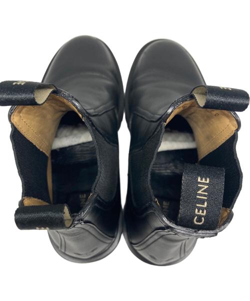 CELINE（セリーヌ）CELINE (セリーヌ) サイドゴアブーツ ブラック サイズ:37の古着・服飾アイテム