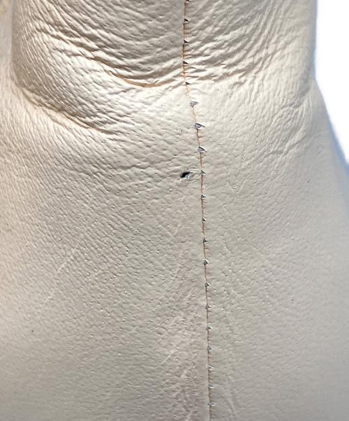 CLANE（クラネ）CLANE (クラネ) ROUND TOE SHORT BOOTS ホワイト サイズ:37の古着・服飾アイテム