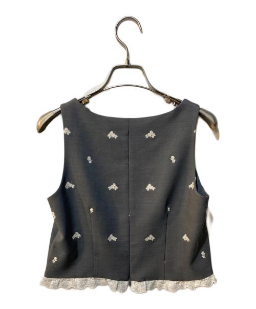 Bibiy.（ビビィ）Bibiy. (ビビィ) B.MARIGOLD TOP グレー サイズ:Free 未使用品の古着・服飾アイテム