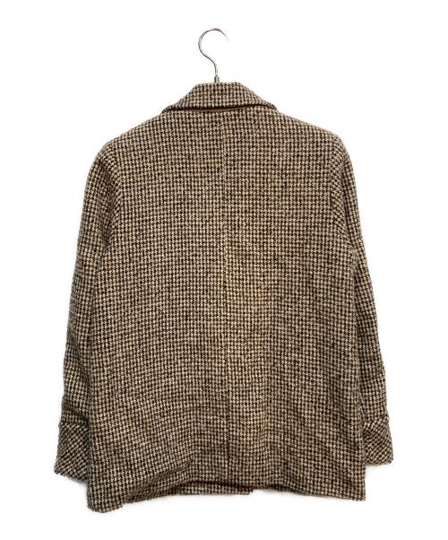 HER LIP TO（ハーリップトゥ）HER LIP TO (ハーリップトゥ) Check Tweed Jacket ベージュ サイズ:Mの古着・服飾アイテム
