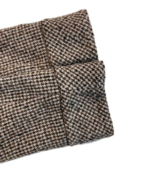 HER LIP TO（ハーリップトゥ）HER LIP TO (ハーリップトゥ) Check Tweed Jacket ベージュ サイズ:Mの古着・服飾アイテム