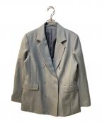 eimy istoireエイミーイストワール）の古着「ビジュートリムテーラードジャケット」｜グレー