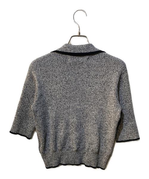 LAGUNA MOON（ラグナムーン）LAGUNA MOON (ラグナムーン) ポロニットプル×スカートセットアップ ブラック サイズ:Mの古着・服飾アイテム