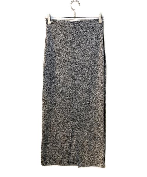 LAGUNA MOON（ラグナムーン）LAGUNA MOON (ラグナムーン) ポロニットプル×スカートセットアップ ブラック サイズ:Mの古着・服飾アイテム