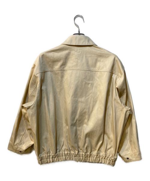 6(ROKU) BEAUTY&YOUTH（ロク ビューティーアンドユース）6(ROKU) BEAUTY&YOUTH (ロク ビューティーアンドユース) コットン ビッグ ブルゾン ベージュ サイズ:36の古着・服飾アイテム