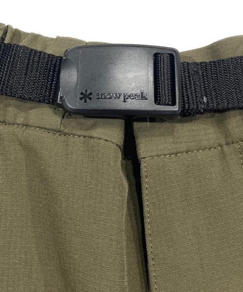 Snow peak（スノーピーク）Snow peak (スノーピーク) Printed Insect Shield Pants オリーブ サイズ:Sの古着・服飾アイテム
