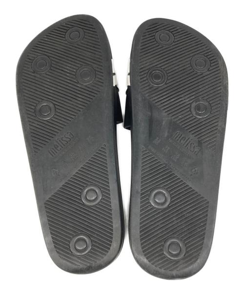 Vivienne Westwood（ヴィヴィアンウエストウッド）Vivienne Westwood (ヴィヴィアンウエストウッド) melissa (メリッサ) ベナッシサンダル ホワイト×ブラック サイズ:24cmの古着・服飾アイテム