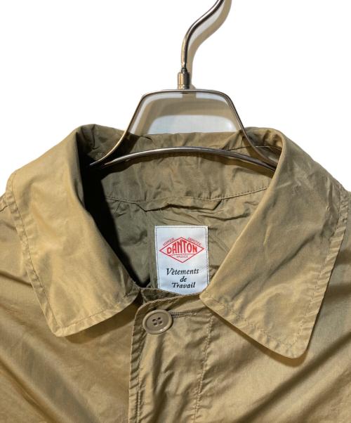 DANTON（ダントン）DANTON (ダントン) ポリエステルマイクロタフタ ハーフコート ベージュ サイズ:40の古着・服飾アイテム