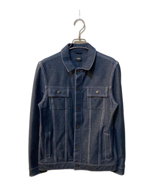 BOSS HUGO BOSS（ボス ヒューゴボス）BOSS HUGO BOSS (ボス ヒューゴボス) ストレッチデニムジャケット インディゴ サイズ:Ｍの古着・服飾アイテム