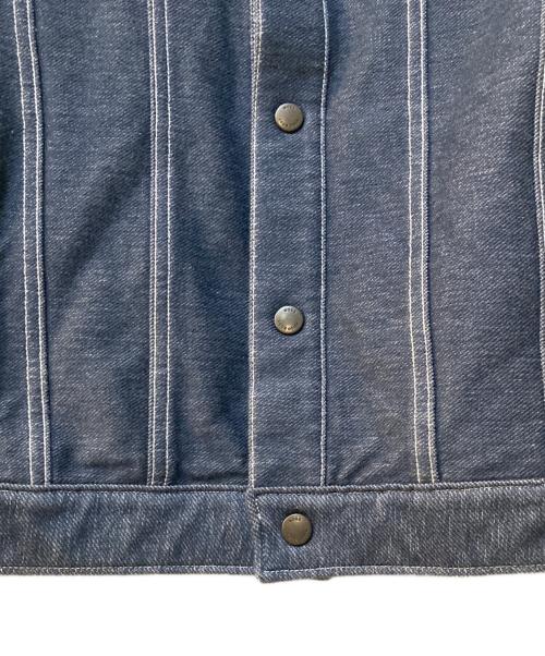 BOSS HUGO BOSS（ボス ヒューゴボス）BOSS HUGO BOSS (ボス ヒューゴボス) ストレッチデニムジャケット インディゴ サイズ:Ｍの古着・服飾アイテム