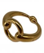 HERMESエルメス）の古着「スカーフリング」｜ゴールド