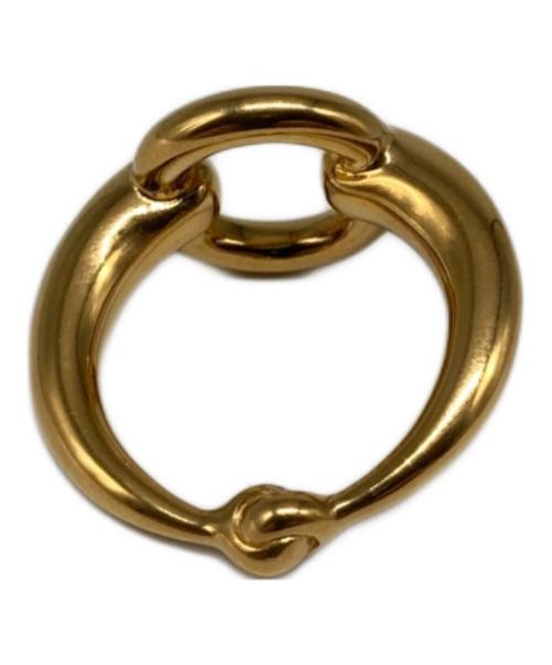 HERMES（エルメス）HERMES (エルメス) スカーフリング ゴールド サイズ:-の古着・服飾アイテム