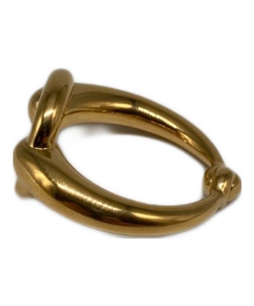 HERMES（エルメス）HERMES (エルメス) スカーフリング ゴールド サイズ:-の古着・服飾アイテム