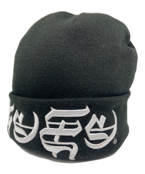 SUPREME（シュプリーム）SUPREME (シュプリーム) New Era (ニューエラ) Blackletter Beanie ブラックの古着・服飾アイテム