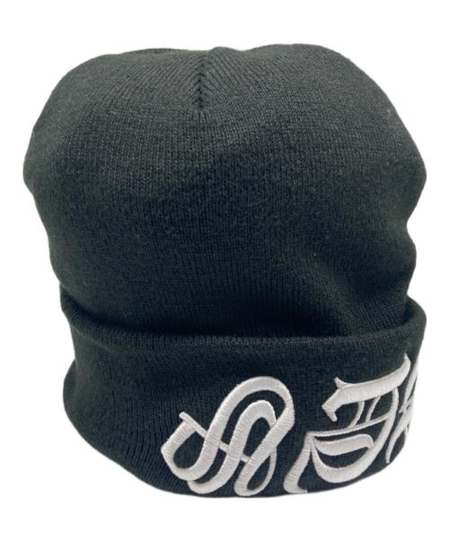 SUPREME（シュプリーム）SUPREME (シュプリーム) New Era (ニューエラ) Blackletter Beanie ブラックの古着・服飾アイテム