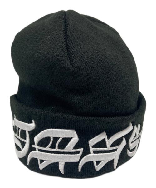 SUPREME（シュプリーム）SUPREME (シュプリーム) New Era (ニューエラ) Blackletter Beanie ブラックの古着・服飾アイテム