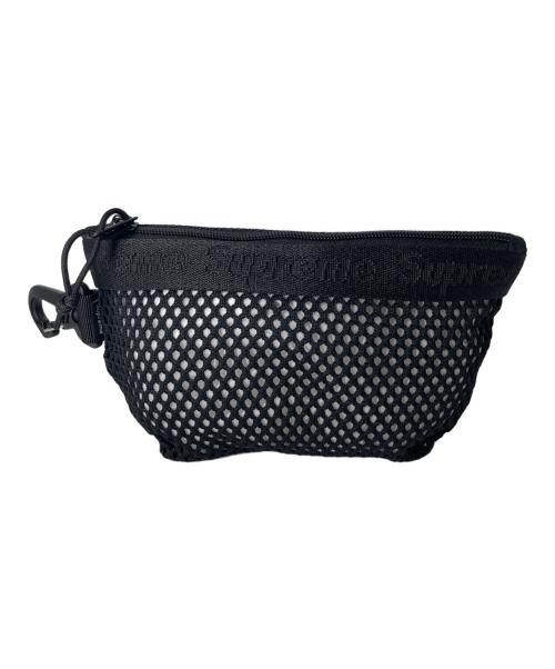 SUPREME（シュプリーム）SUPREME (シュプリーム) MESH MINI POUCH ブラックの古着・服飾アイテム