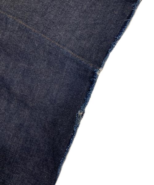 BLURHMS（ブラームス）BLURHMS (ブラームス) 9oz Selvage Denim GI-belt Pants インディゴ サイズ:2の古着・服飾アイテム