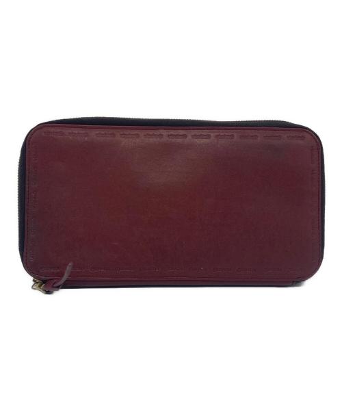 VISVIM（ビズビム）VISVIM (ビズビム) VEGGIE TRAVEL CASE ワインレッドの古着・服飾アイテム