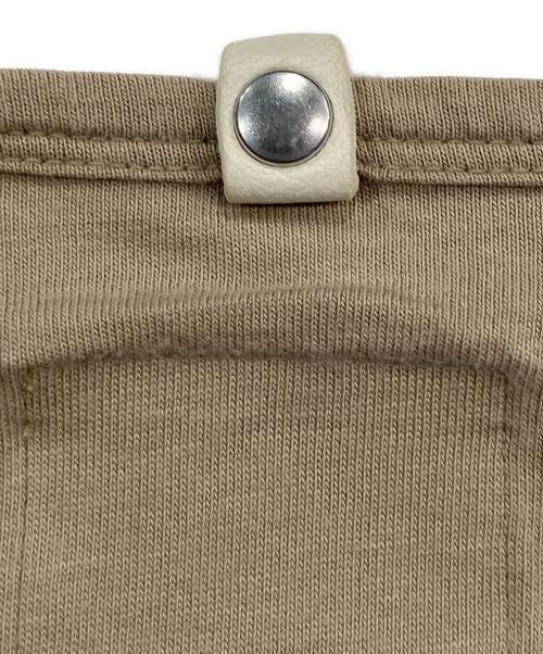 VISVIM（ビズビム）VISVIM (ビズビム) ヘンリーネックカットソー ベージュ サイズ:Freeの古着・服飾アイテム