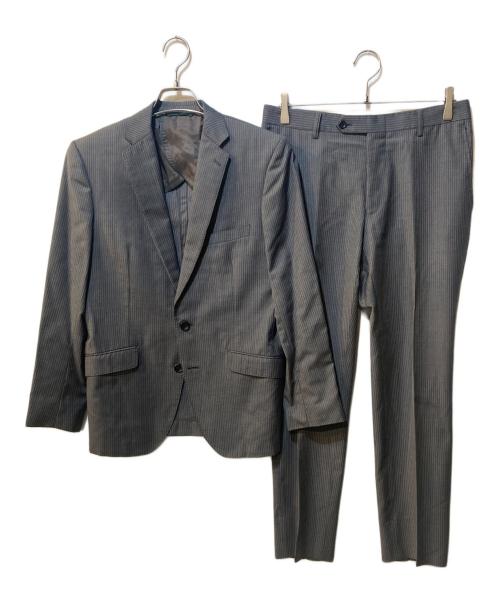 ERMENEGILDO ZEGNA（エルメネジルド・ゼニア）ERMENEGILDO ZEGNA (エルメネジルド・ゼニア) janecostella zione 2Bセットアップスーツ グレー サイズ:身長170の古着・服飾アイテム