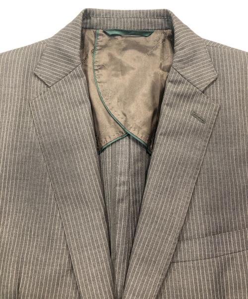 ERMENEGILDO ZEGNA（エルメネジルド・ゼニア）ERMENEGILDO ZEGNA (エルメネジルド・ゼニア) janecostella zione 2Bセットアップスーツ グレー サイズ:身長170の古着・服飾アイテム