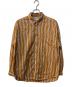 EDIFICE（エディフィス）の古着「オーバーサイズ レギュラーカラー シャツ」｜ブラウン