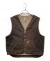 CarHartt（カーハート）の古着「ダックボアベスト」｜ブラウン