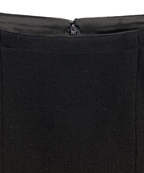 CHANEL BOUTIQUE（シャネル ブティック）CHANEL BOUTIQUE (シャネル ブティック) 裏地シルクウールジャケットセットアップ ブラック サイズ:38の古着・服飾アイテム