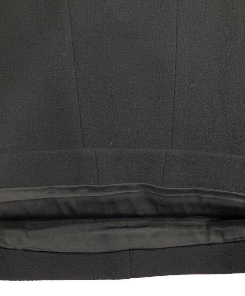 CHANEL BOUTIQUE（シャネル ブティック）CHANEL BOUTIQUE (シャネル ブティック) 裏地シルクウールジャケットセットアップ ブラック サイズ:38の古着・服飾アイテム