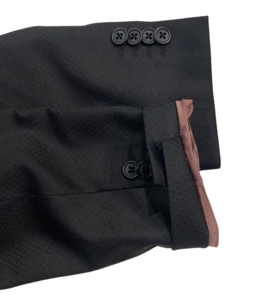 PAUL SMITH（ポールスミス）PAUL SMITH (ポールスミス) DIAMOND-PATTERN 2B SUITジャケット ブラック サイズ:Sの古着・服飾アイテム