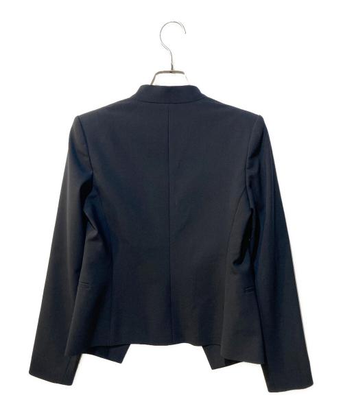 theory（セオリー）theory (セオリー) ノーカラージャケットセットアップ ネイビー サイズ:0(パンツ00)の古着・服飾アイテム