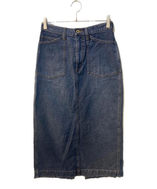 Spick and Span（スピック＆スパン）Spick and Span (スピックアンドスパン) 5 1/2 DUCK SKIRT インディゴ サイズ:28の古着・服飾アイテム