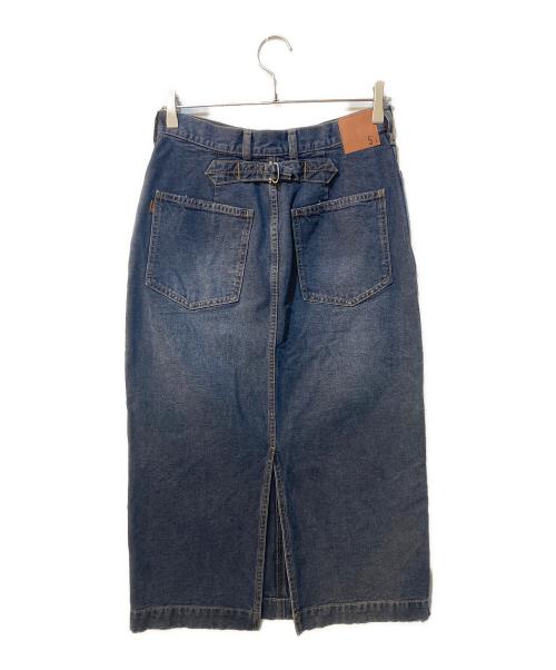 Spick and Span（スピック＆スパン）Spick and Span (スピックアンドスパン) 5 1/2 DUCK SKIRT インディゴ サイズ:28の古着・服飾アイテム