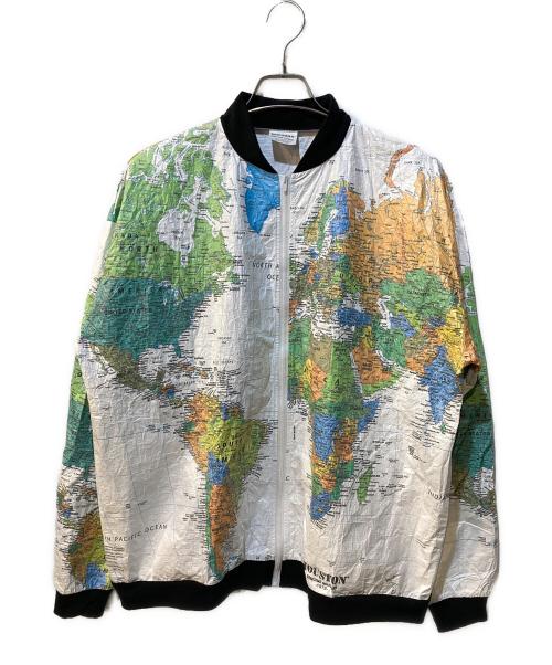 HOUSTON（ヒューストン）HOUSTON (ヒューストン) TYVEK PAPER JACKET ホワイト サイズ:XLの古着・服飾アイテム