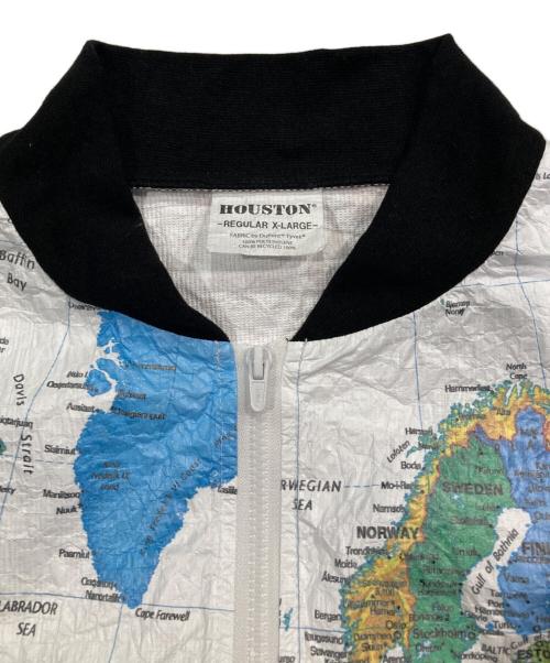 HOUSTON（ヒューストン）HOUSTON (ヒューストン) TYVEK PAPER JACKET ホワイト サイズ:XLの古着・服飾アイテム