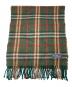 Burberry's (バーバリーズ) カシミヤ100％マフラー オリーブ：7000円