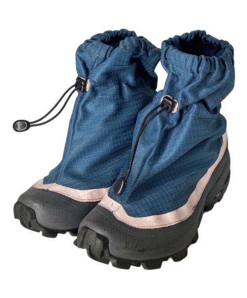 SALOMON（サロモン）SALOMON (サロモン) MM6 Maison Margiela (エムエムシックスメゾンマルジェラ) クロスミッドスニーカー ブルー サイズ:25cmの古着・服飾アイテム