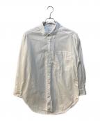 Spick and Spanスピック＆スパン）の古着「50コットンオーバーシャツ」｜ホワイト