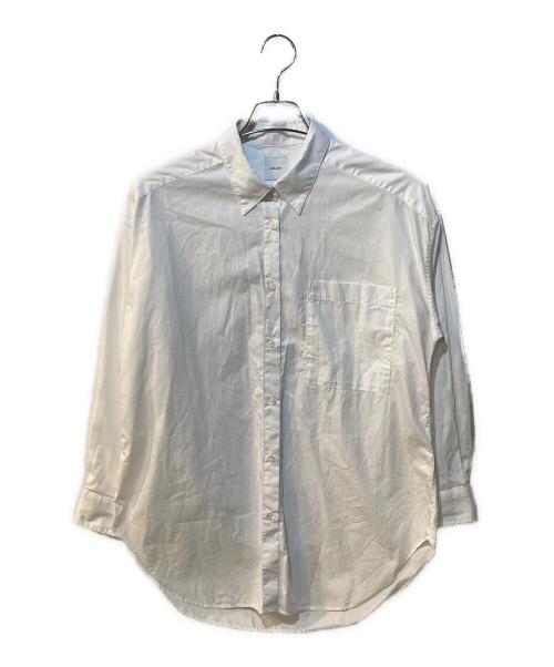 Spick and Span（スピック＆スパン）Spick and Span (スピックアンドスパン) 50コットンオーバーシャツ ホワイト サイズ:Freeの古着・服飾アイテム