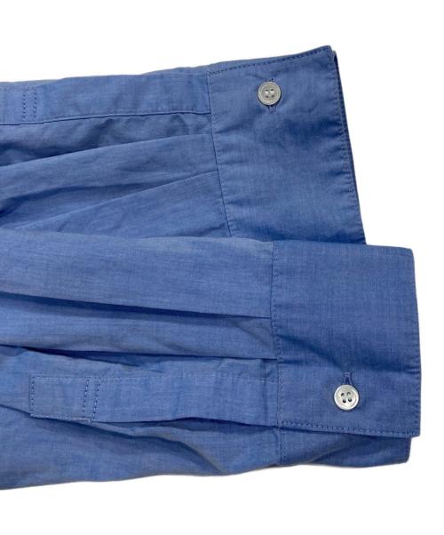 Spick and Span（スピック＆スパン）Spick and Span (スピックアンドスパン) 50コットンオーバーシャツ ブルー サイズ:Freeの古着・服飾アイテム