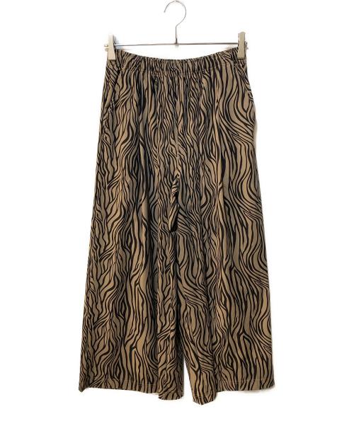 Thousand Mile（サウザンドマイル）Thousand Mile (サウザンドマイル) ショートスリーブシャツ ワイドパンツ セットアップ ベージュ サイズ:Freeの古着・服飾アイテム