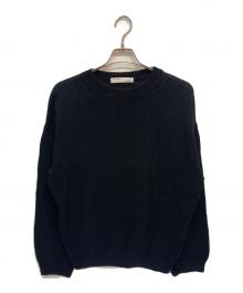 Hello,Bonjour!（ハローボンジュール）の古着「GENTLEMAN KNIT」｜ブラック